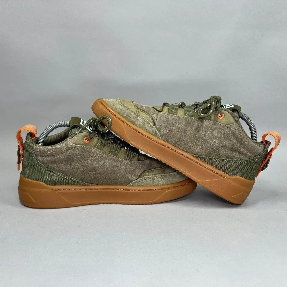 Puma Shoes Women's Size 7‎ Cali Zero Demi Army Green Sneakers